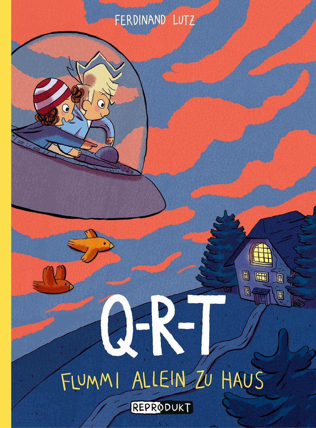 Vorderes Coverbild Q-R-T - Flummi allein zu Haus