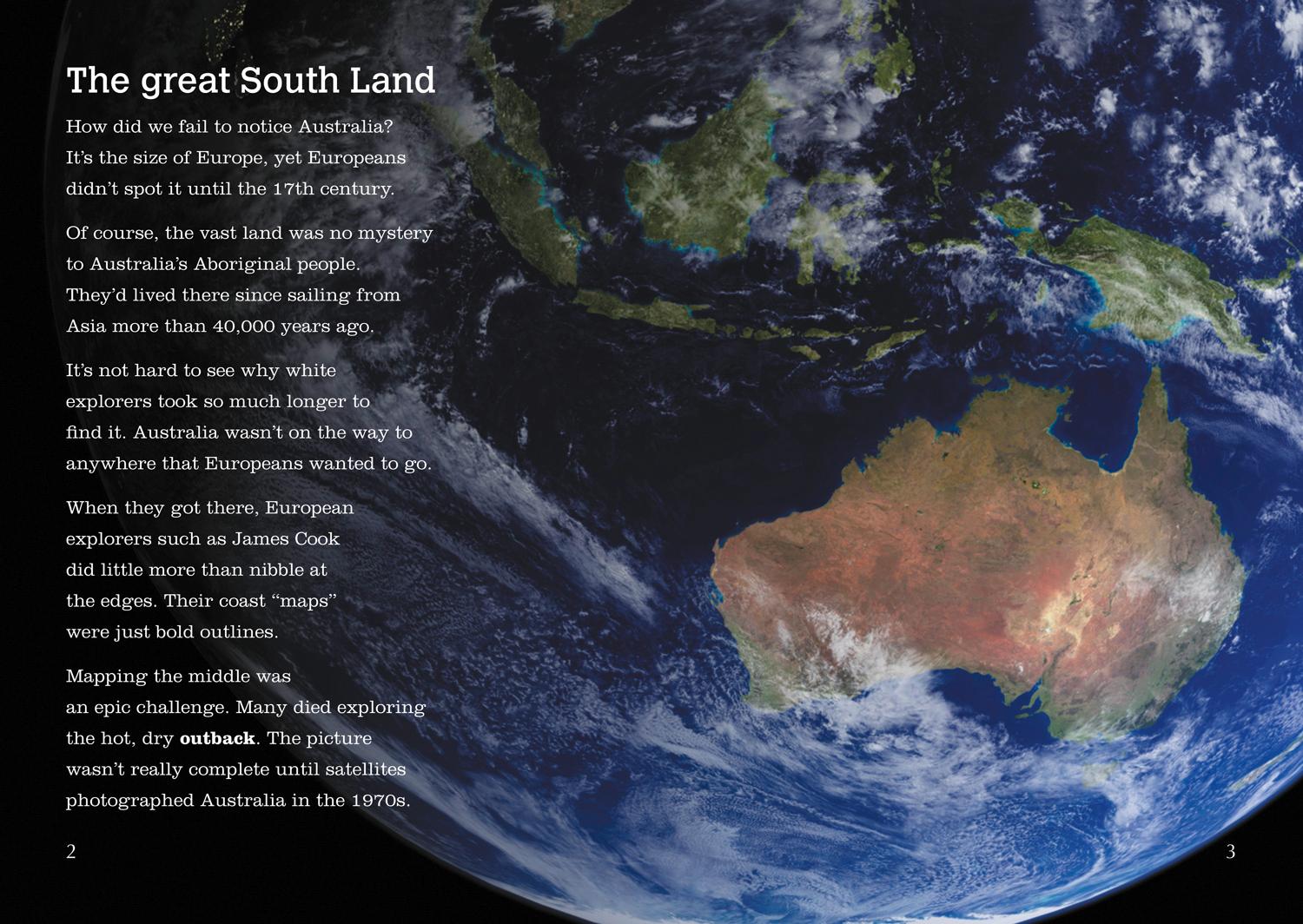 Beispielinhalt (Bild) Mapping Australia
