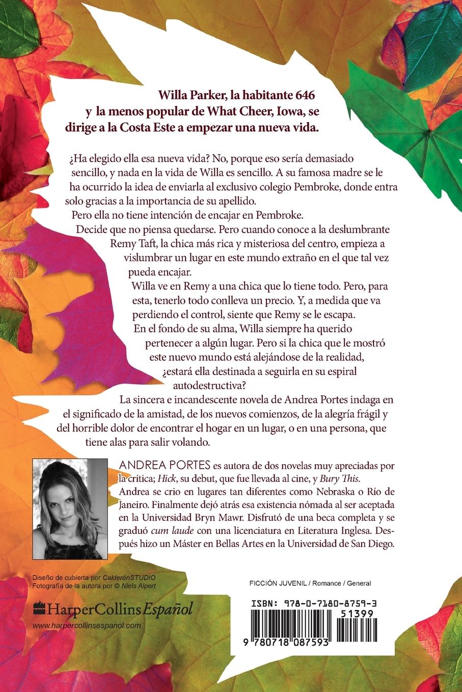 Rückseitencover Otoño de las mariposas