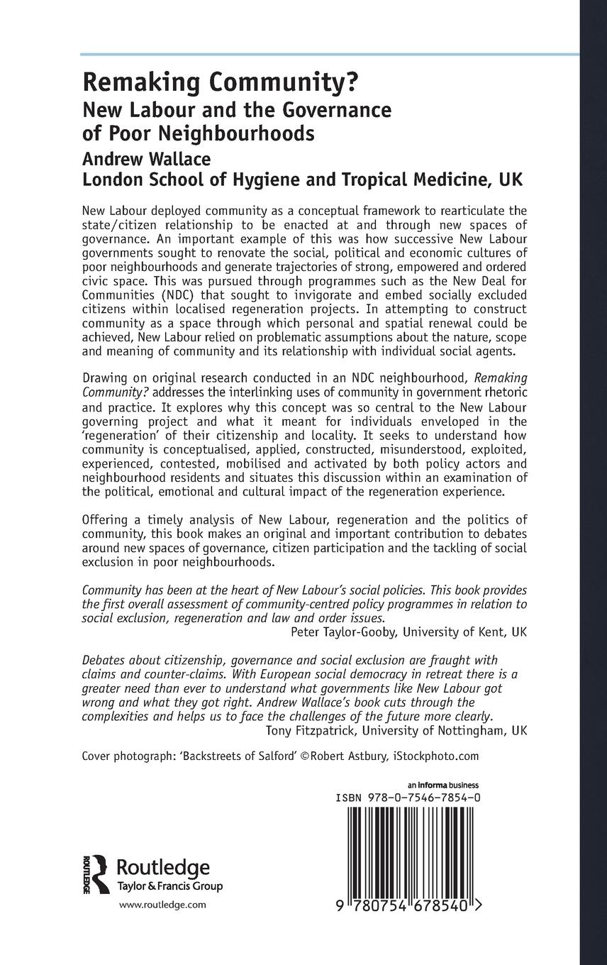 Rückseitencover Remaking Community?
