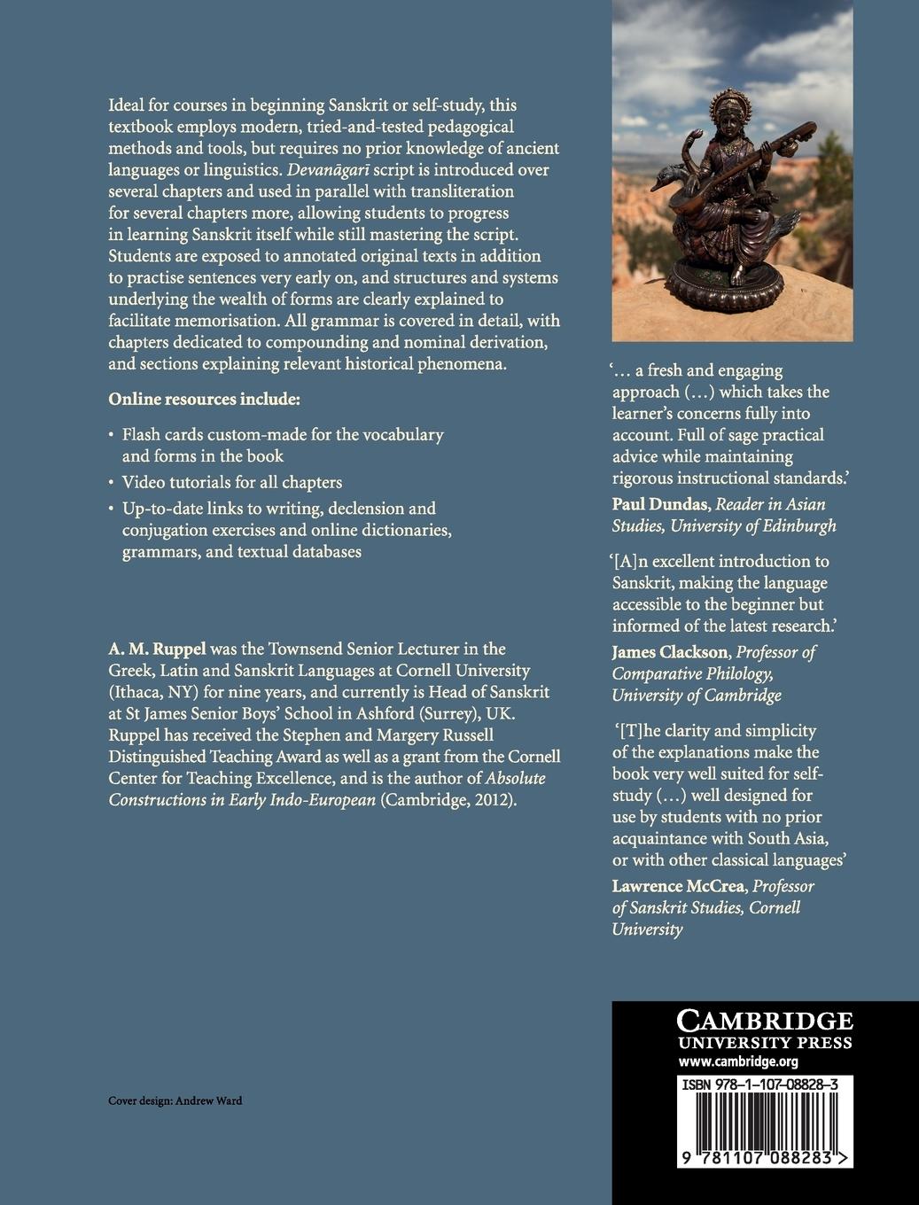 Rückseitencover The Cambridge Introduction to Sanskrit