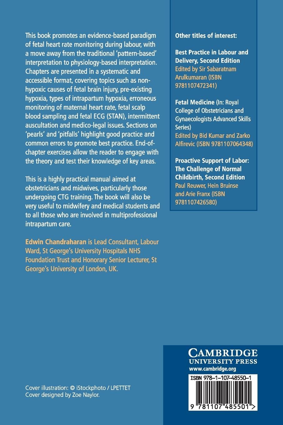 Rückseitencover Handbook of CTG Interpretation