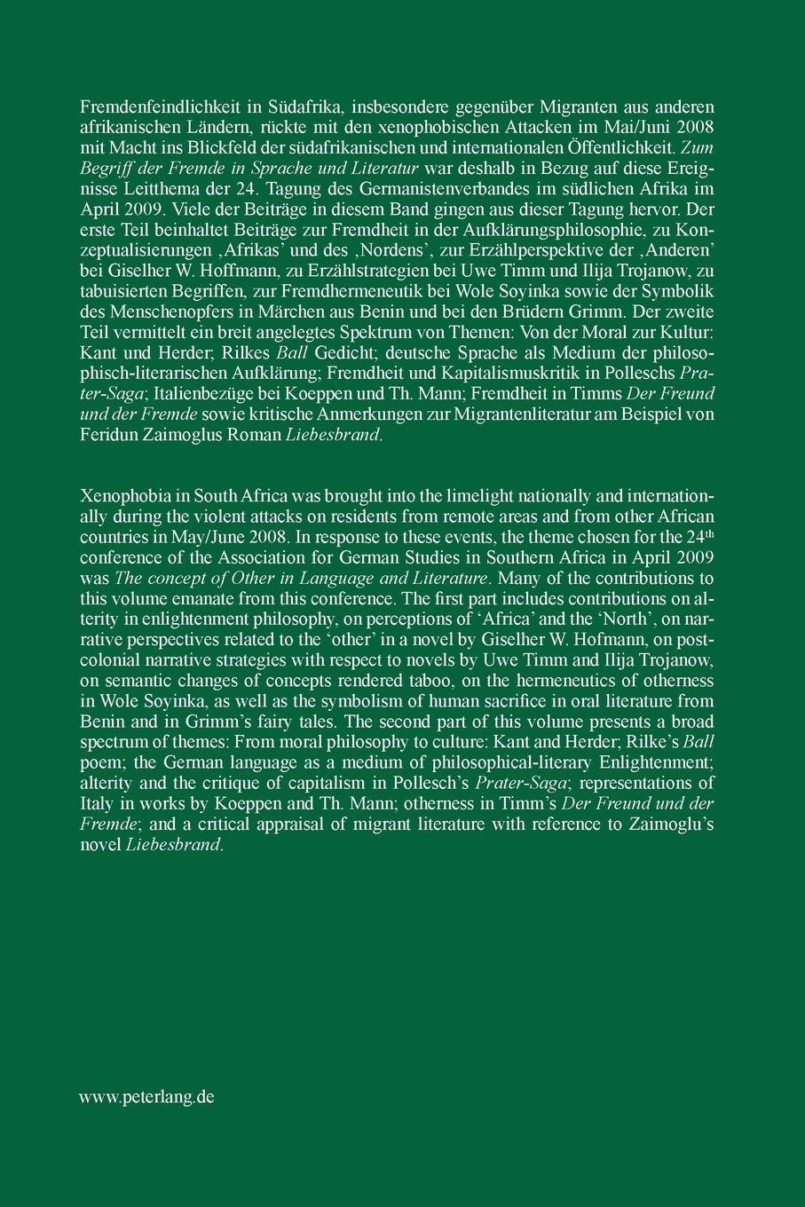 Rückseitencover ACTA GERMANICA