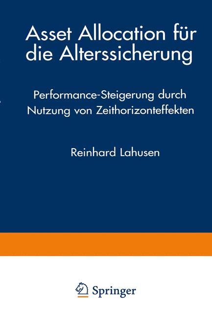 Vorderes Coverbild Asset Allocation für die Alterssicherung