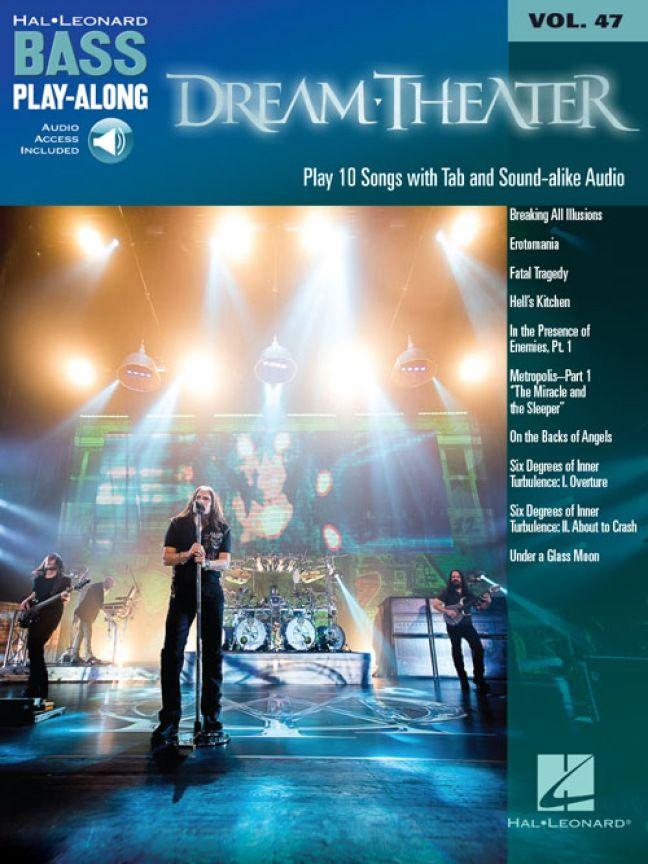 Vorderes Coverbild Dream Theater: Bass Play-Along Volume 47 Book/Online Audio