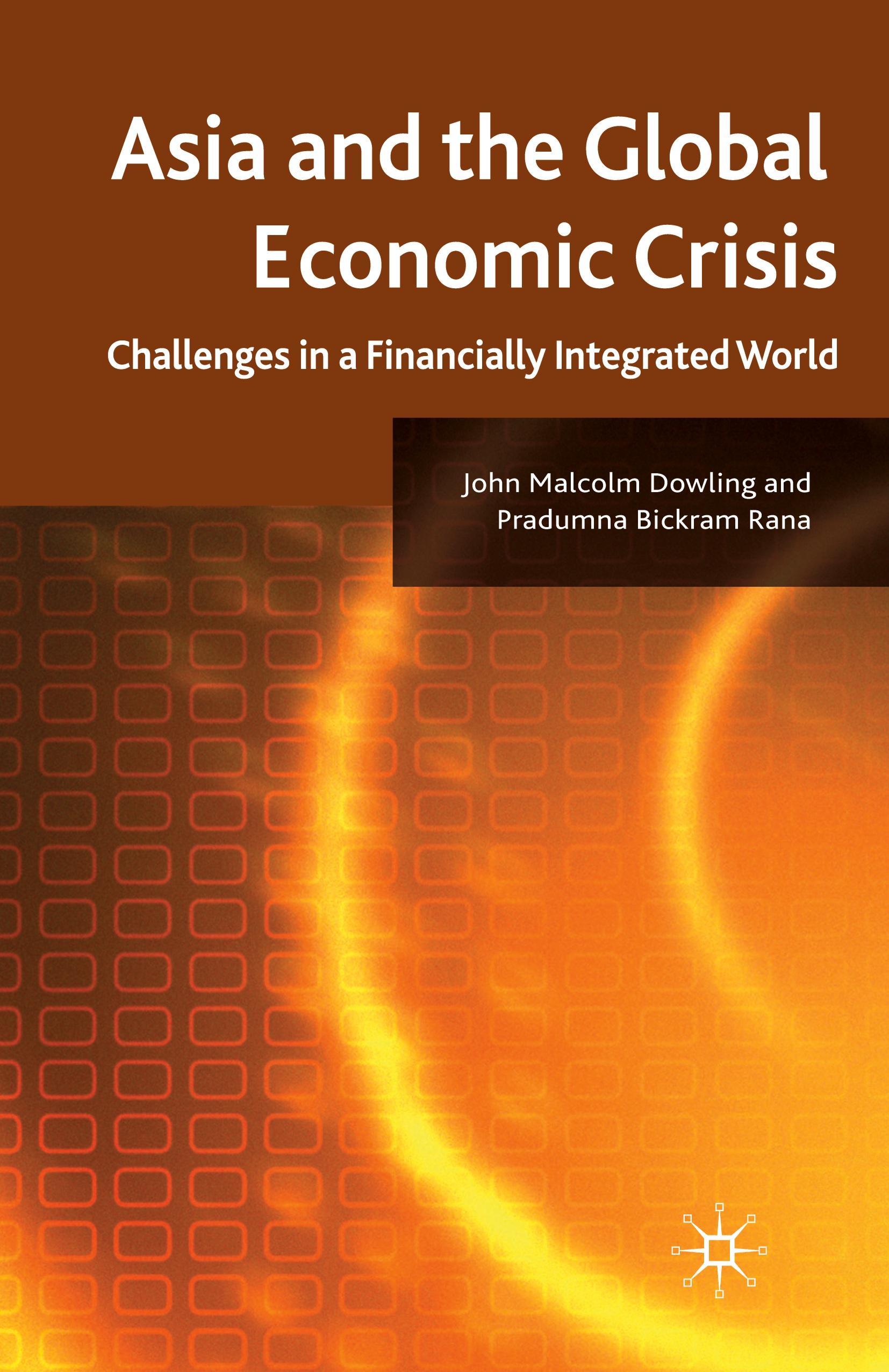 Vorderes Coverbild Asia and the Global Economic Crisis