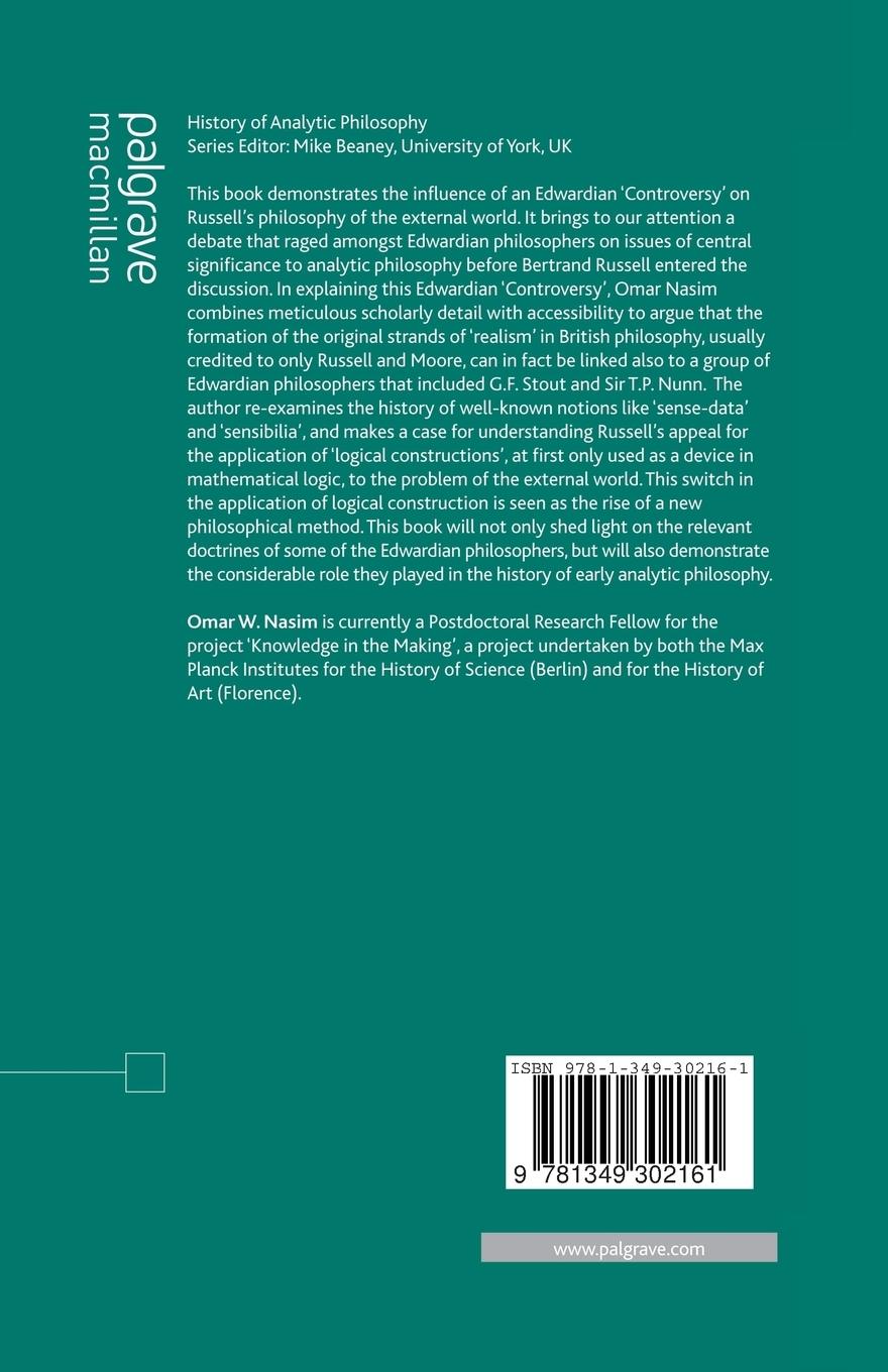 Rückseitencover Bertrand Russell and the Edwardian Philosophers