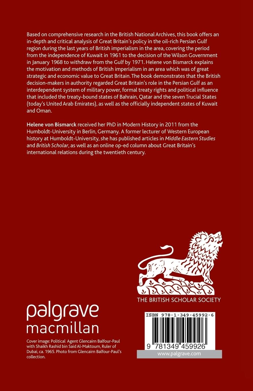 Rückseitencover British Policy in the Persian Gulf, 1961-1968