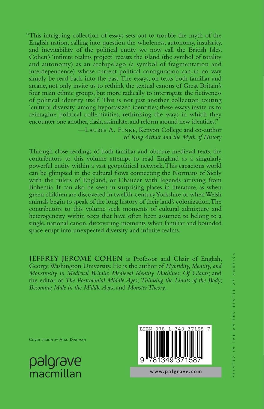 Rückseitencover Cultural Diversity in the British Middle Ages