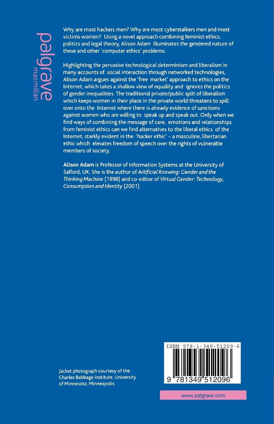 Rückseitencover Gender, Ethics and Information Technology