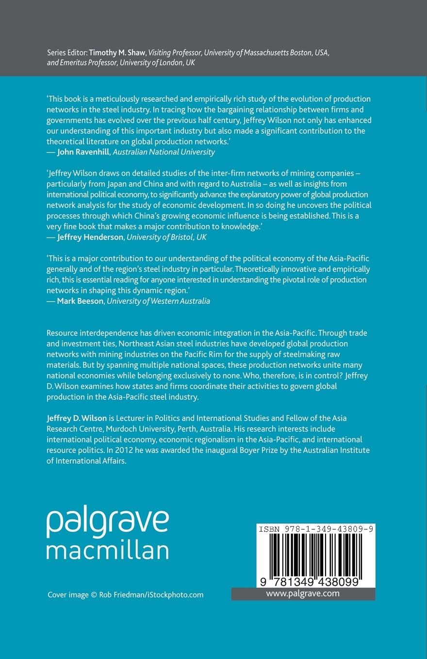 Rückseitencover Governing Global Production