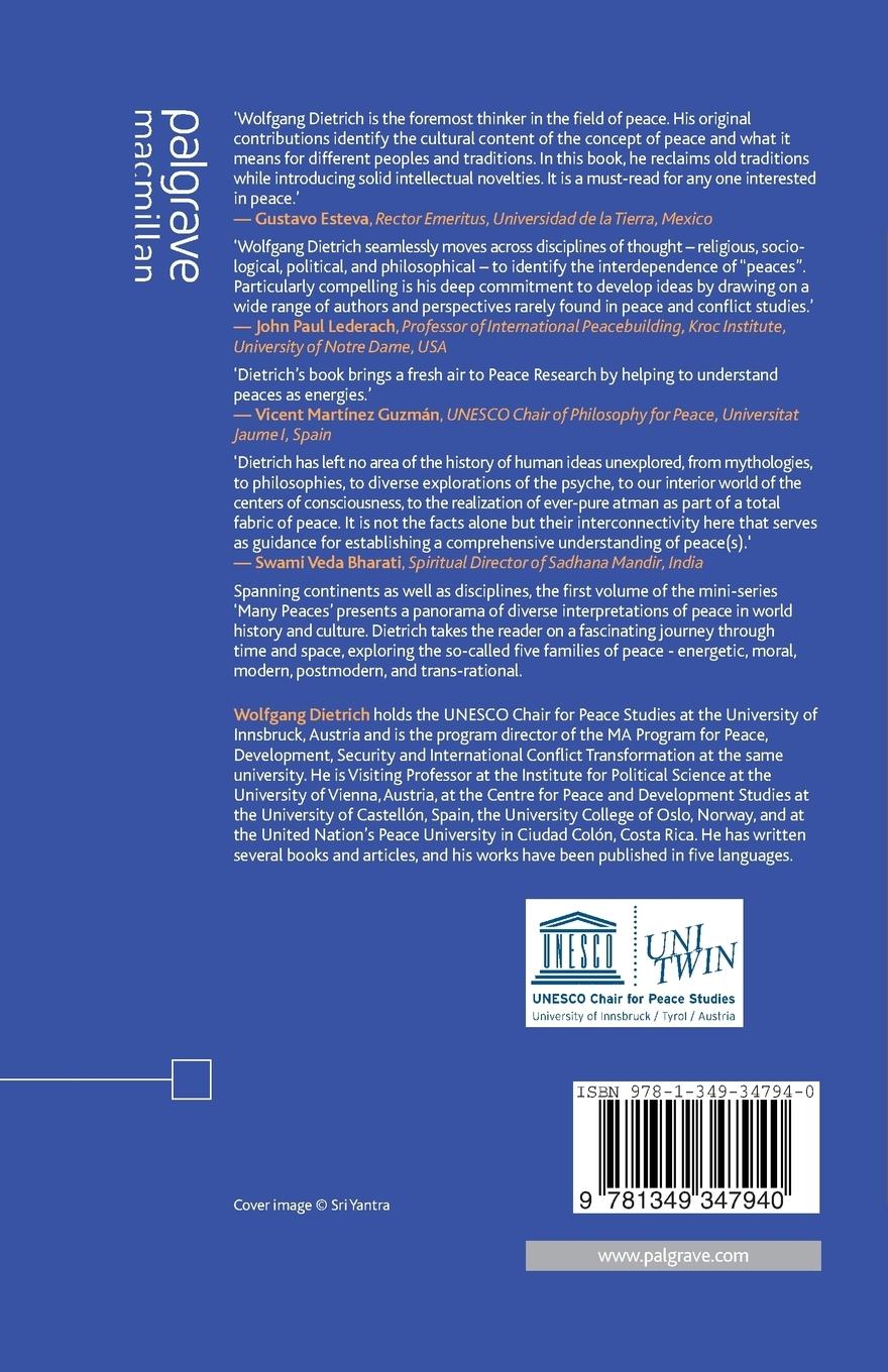 Rückseitencover Interpretations of Peace in History and Culture