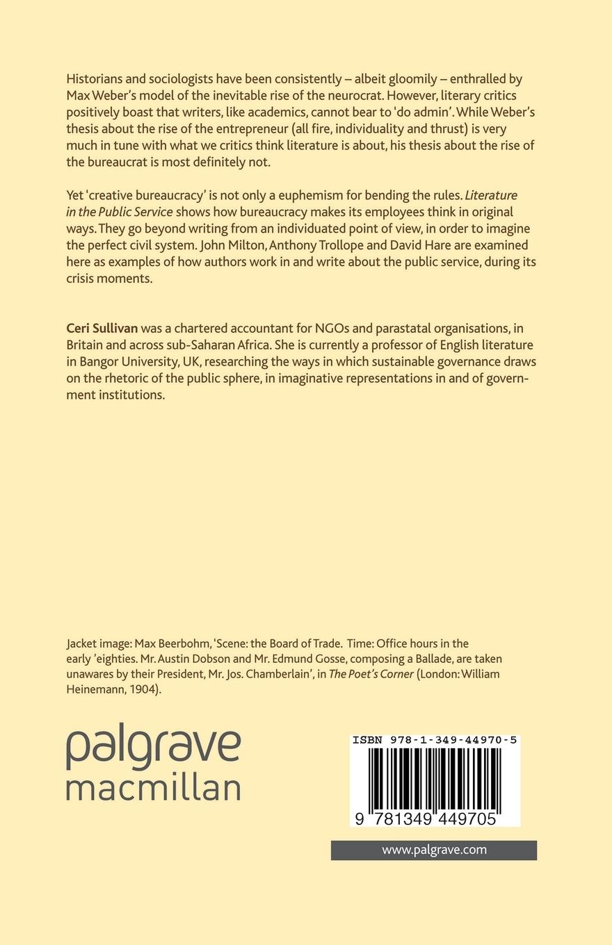Rückseitencover Literature in the Public Service