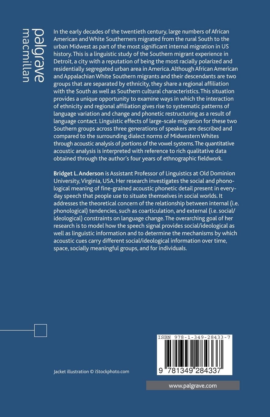 Rückseitencover Migration, Accommodation and Language Change