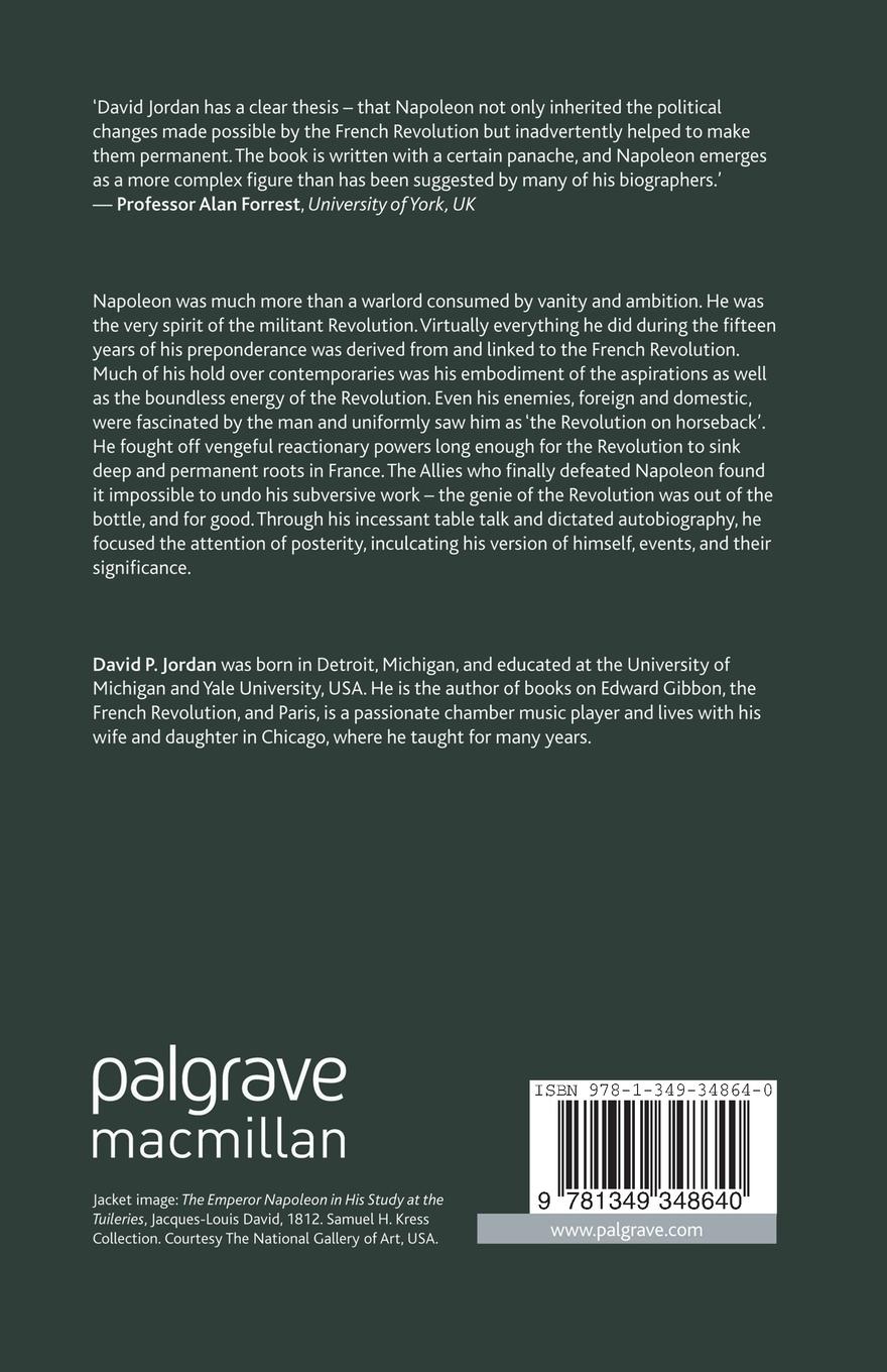 Rückseitencover Napoleon and the Revolution