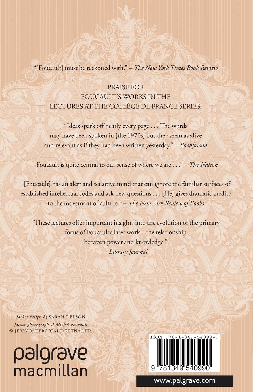 Rückseitencover On The Government of the Living