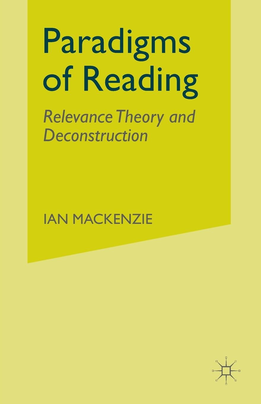 Vorderes Coverbild Paradigms of Reading
