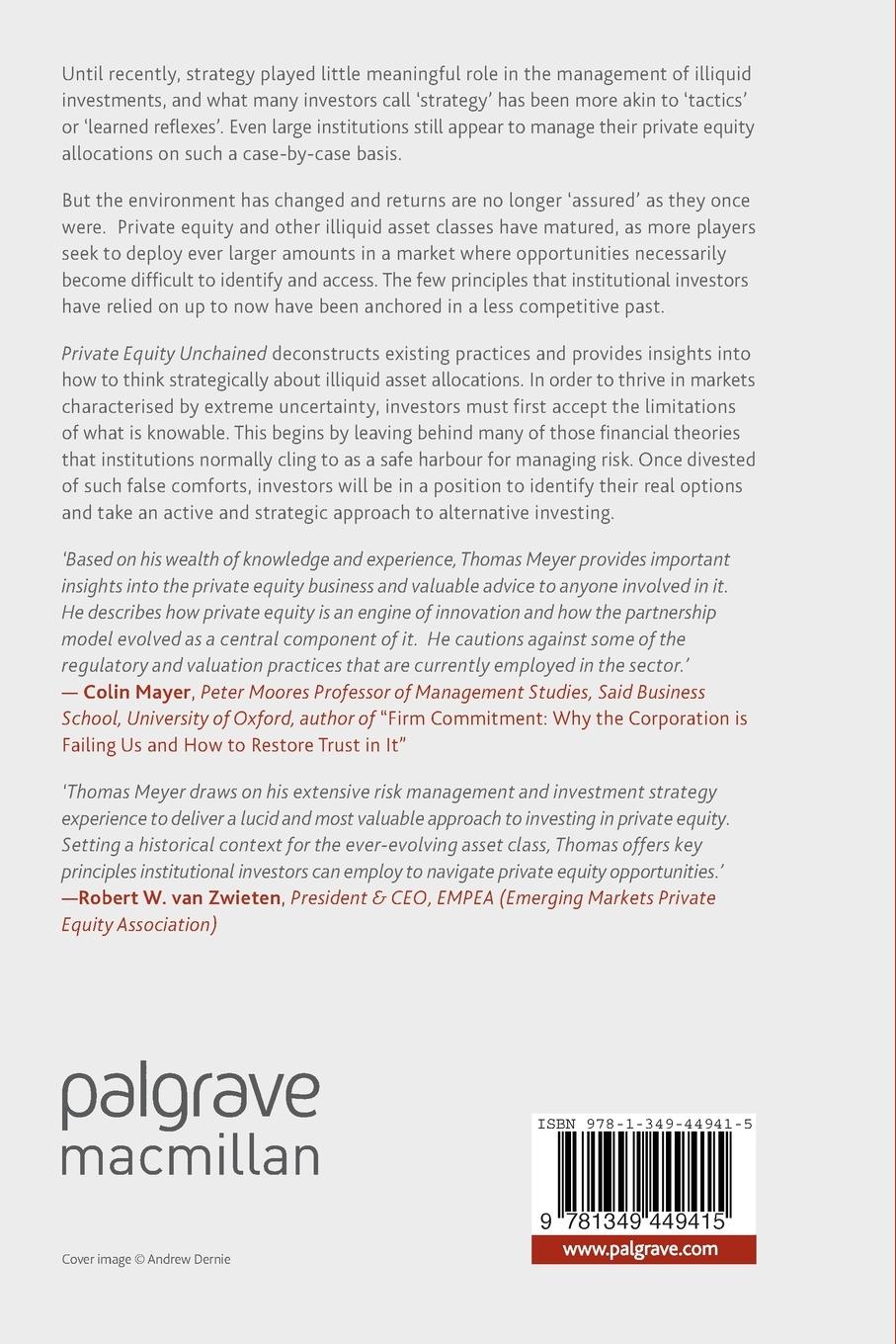 Rückseitencover Private Equity Unchained