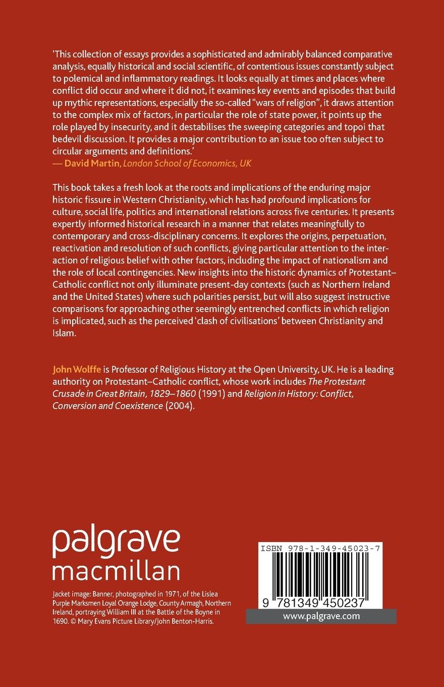 Rückseitencover Protestant-Catholic Conflict from the Reformation to the 21st Century