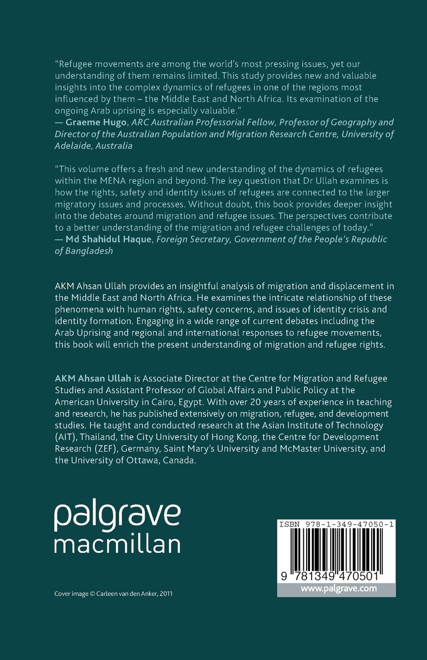Rückseitencover Refugee Politics in the Middle East and North Africa