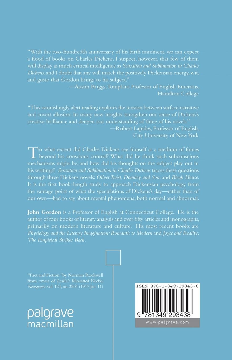 Rückseitencover Sensation and Sublimation in Charles Dickens