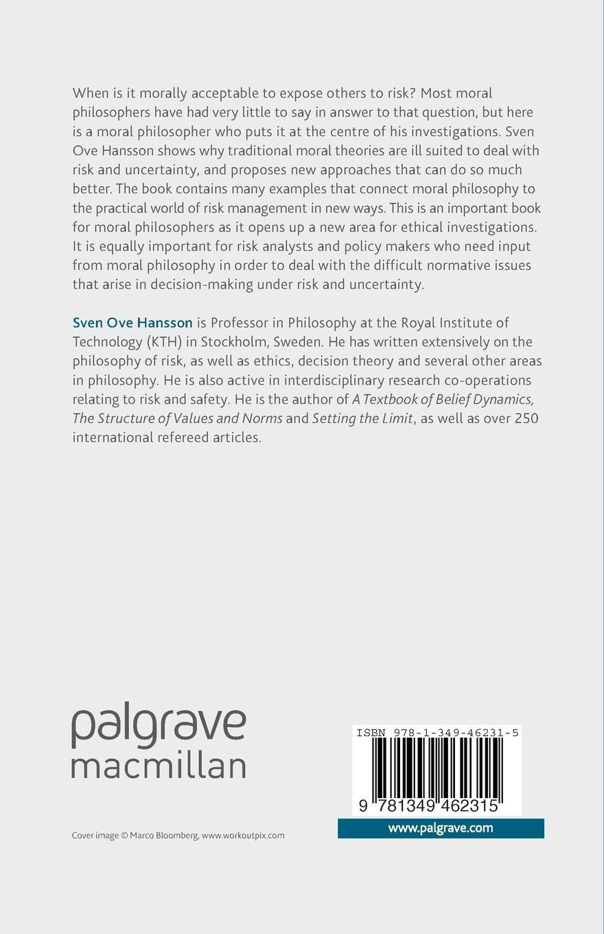 Rückseitencover The Ethics of Risk