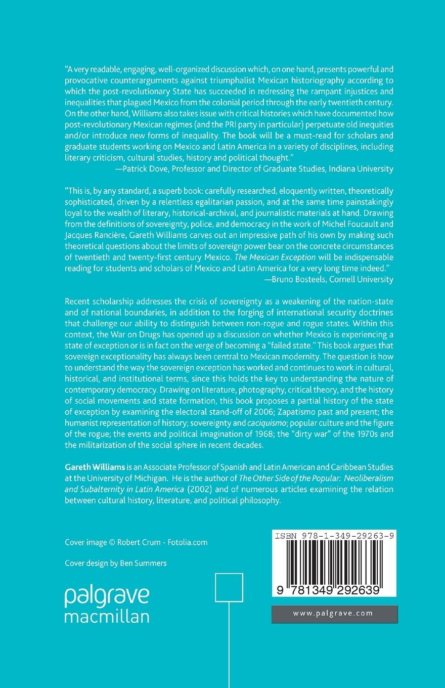 Rückseitencover The Mexican Exception