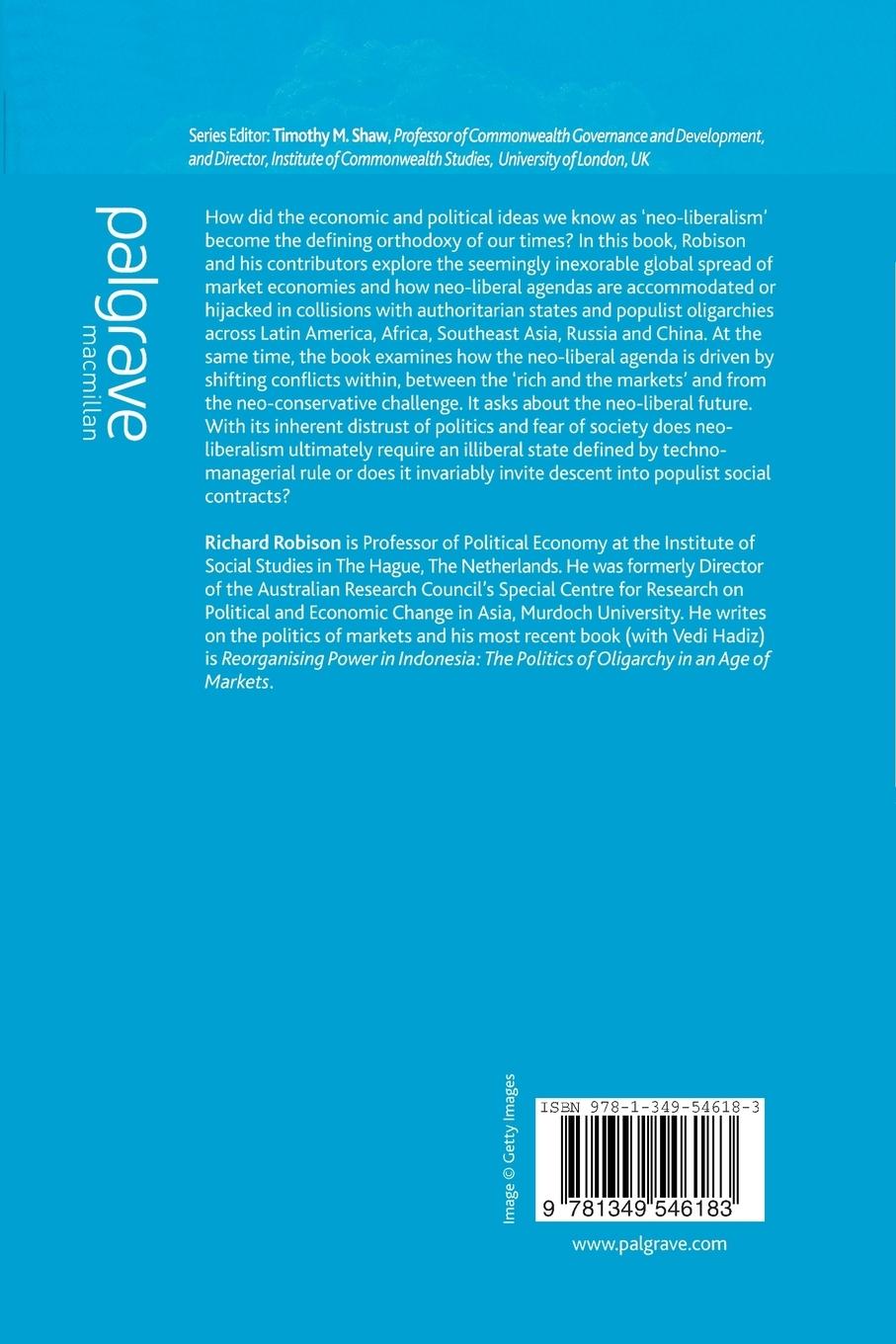 Rückseitencover The Neoliberal Revolution