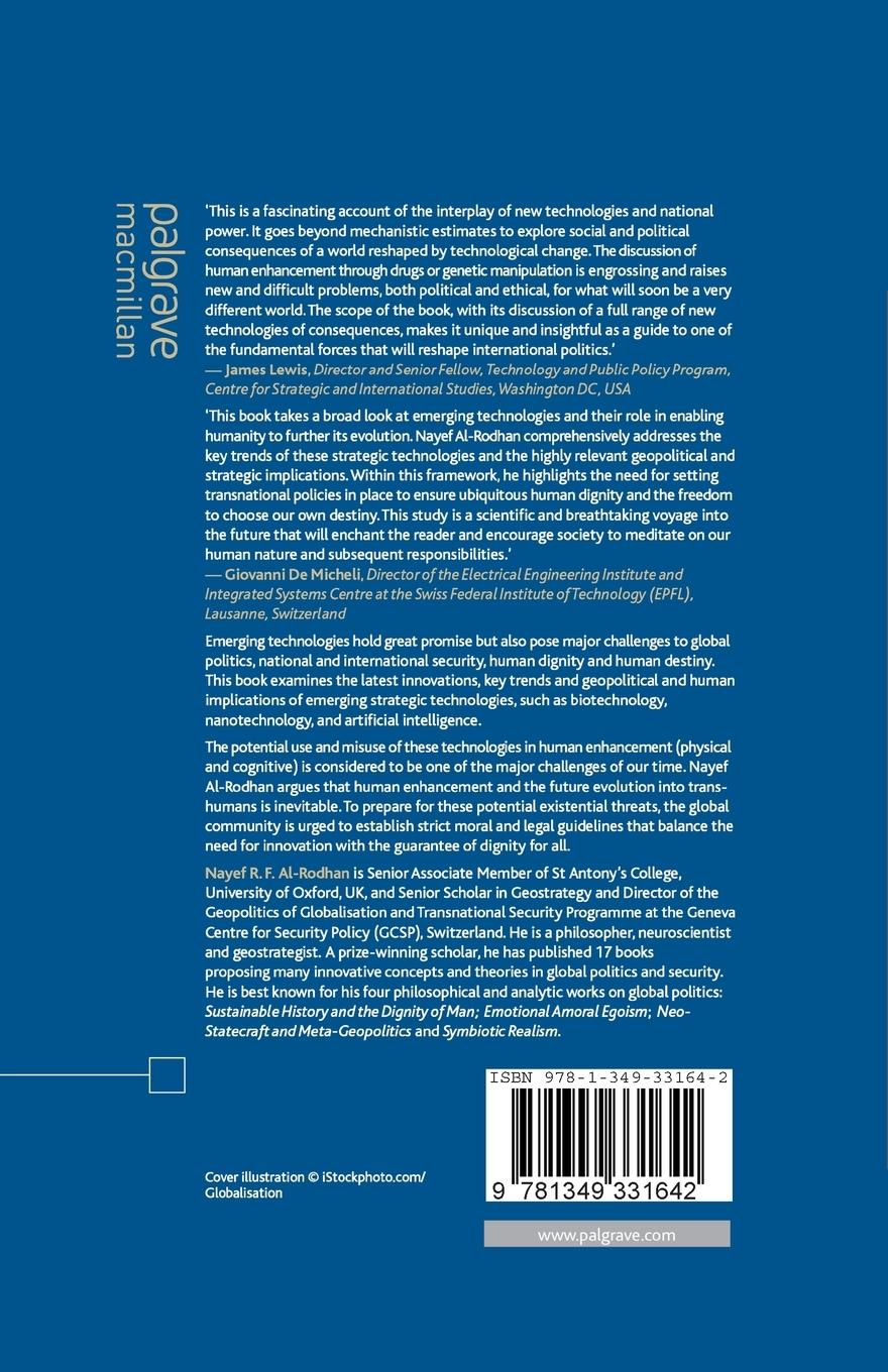 Rückseitencover The Politics of Emerging Strategic Technologies