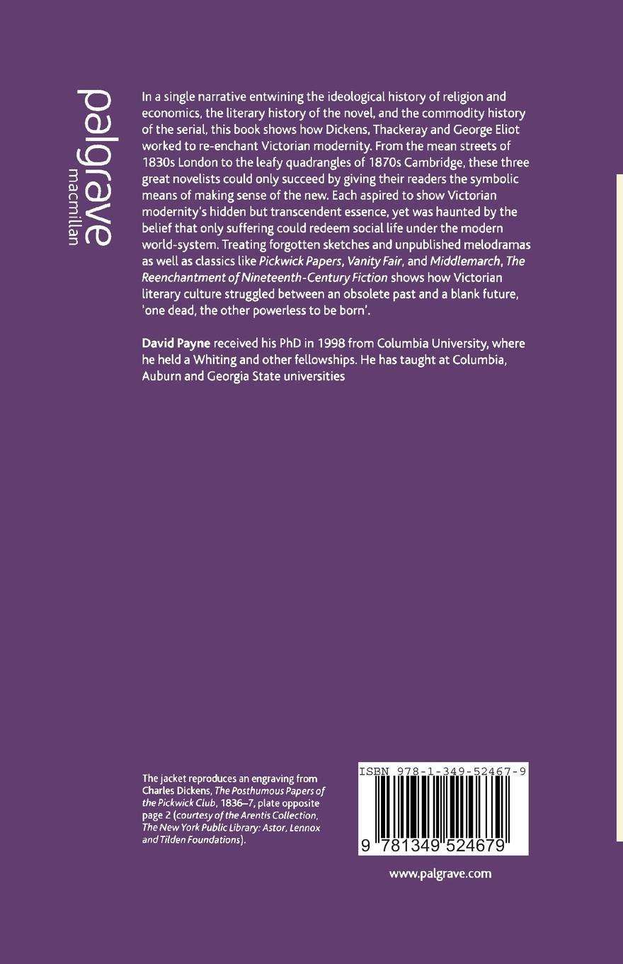 Rückseitencover The Reenchantment of Nineteenth-Century Fiction