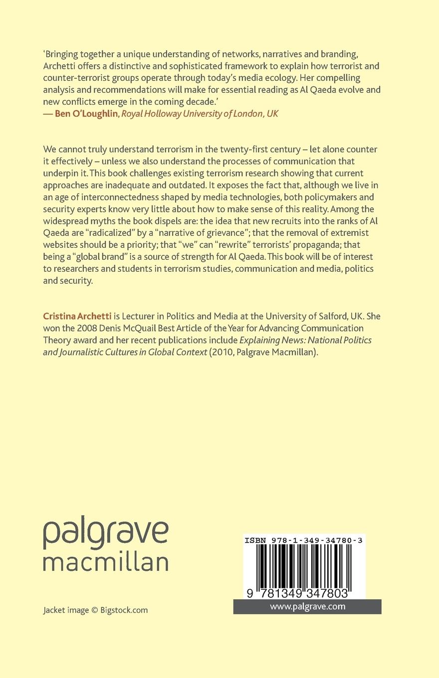Rückseitencover Understanding Terrorism in the Age of Global Media