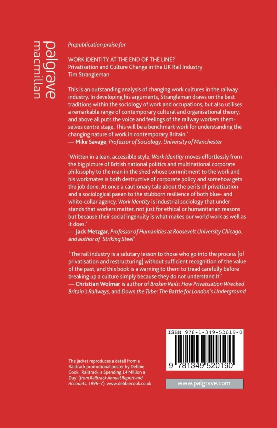 Rückseitencover Work Identity at the End of the Line?