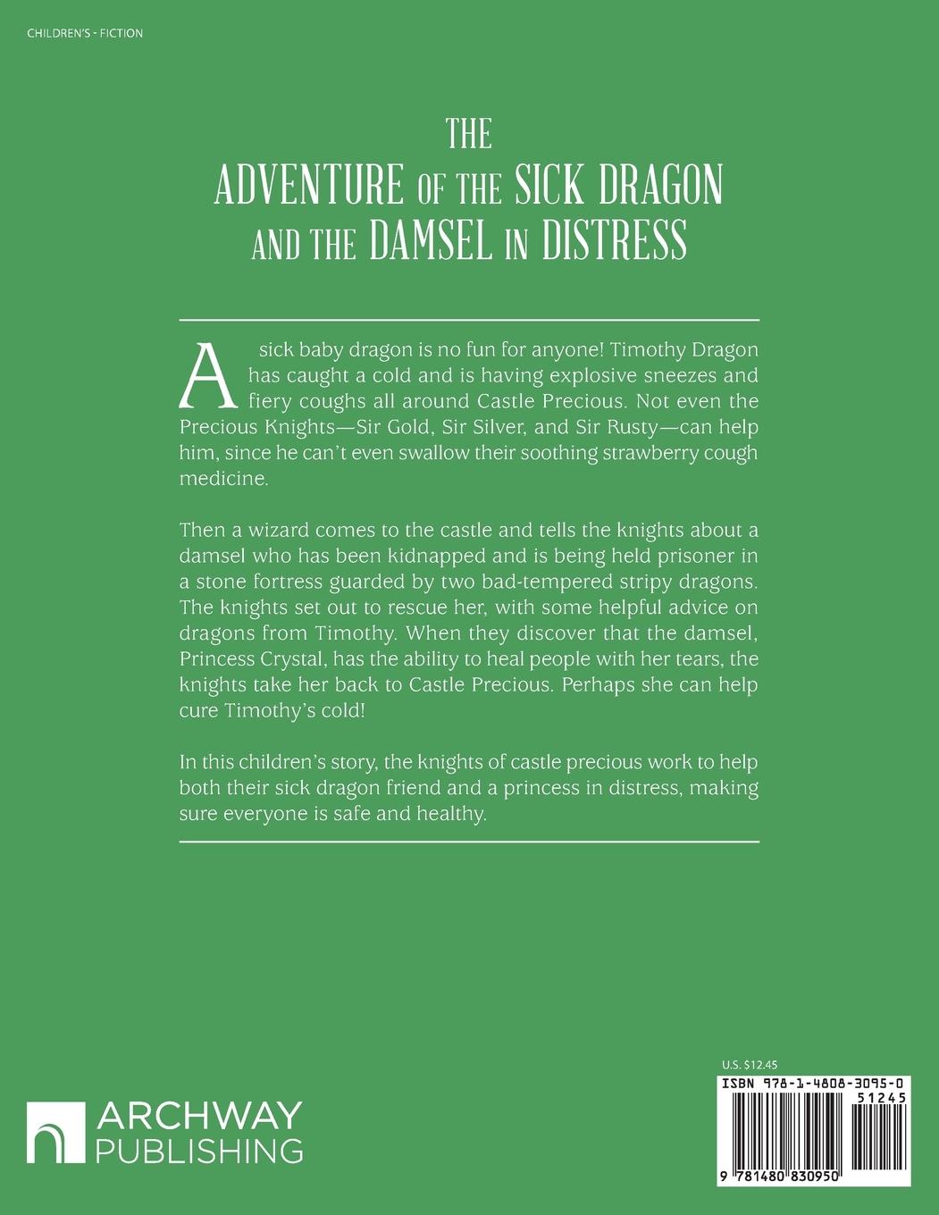 Rückseitencover The Adventure of the Sick Dragon and the Damsel in Distress