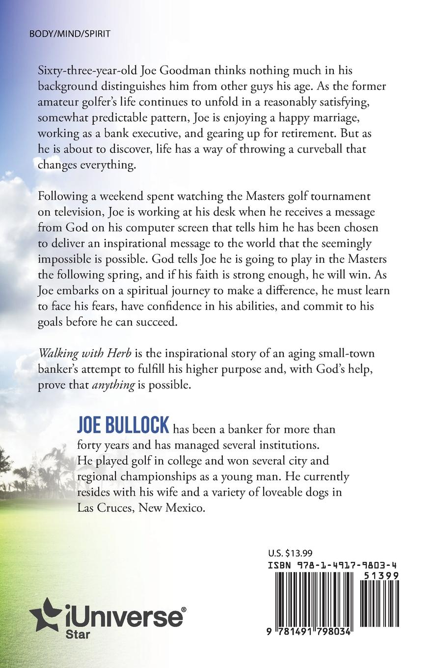 Rückseitencover Walking with Herb