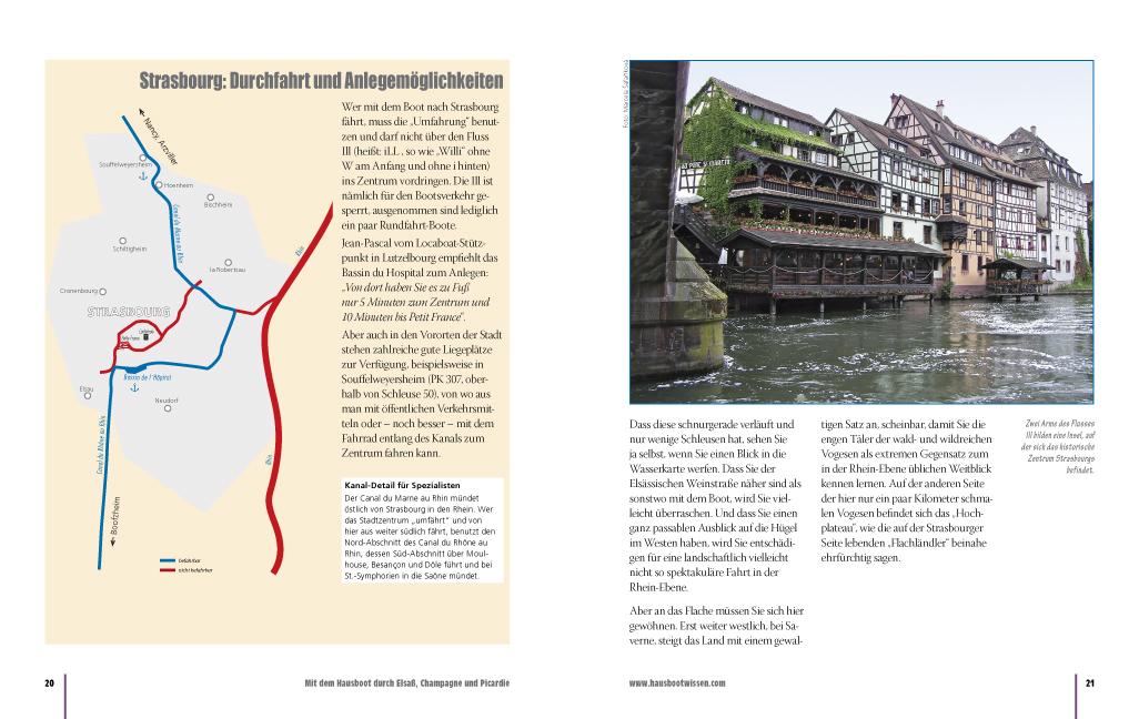 Beispielinhalt (Bild) Mit dem Hausboot durch Elsass, Champagne/Ardennen und Picardie