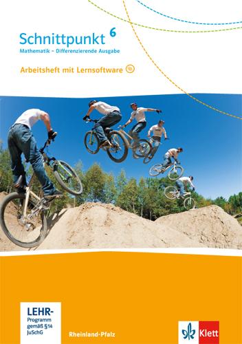 Vorderes Coverbild Schnittpunkt Mathematik. 6. Schuljahr. Arbeitsheft mit Lösungsheft und Lernsoftware. Differenzierende Ausgabe. Rheinland-Pfalz
