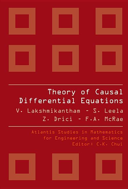 Vorderes Coverbild Theory of Causal Differential Equations
