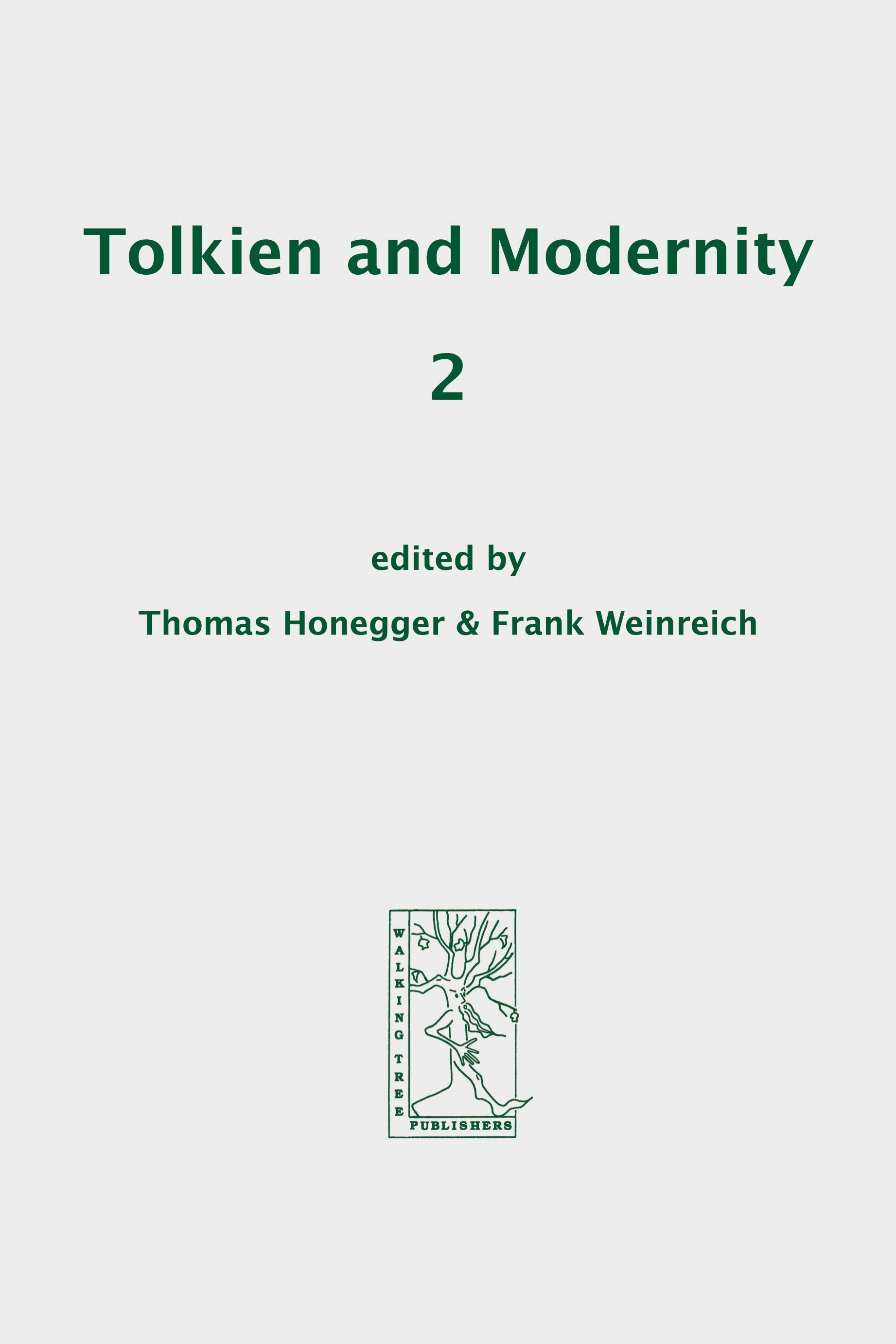 Vorderes Coverbild Tolkien and Modernity 2