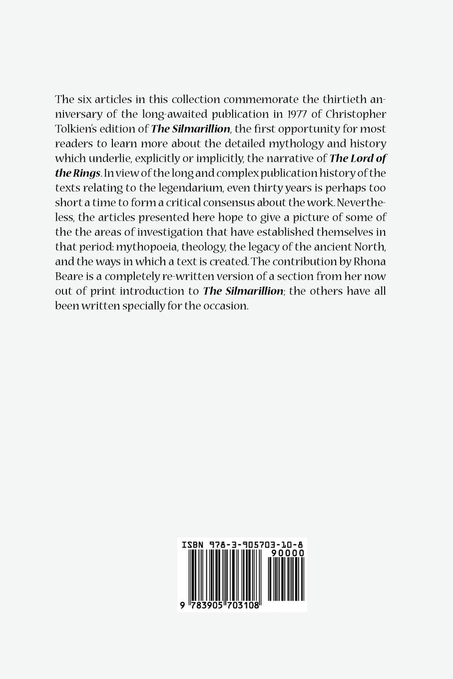 Rückseitencover The Silmarillion - Thirty Years On