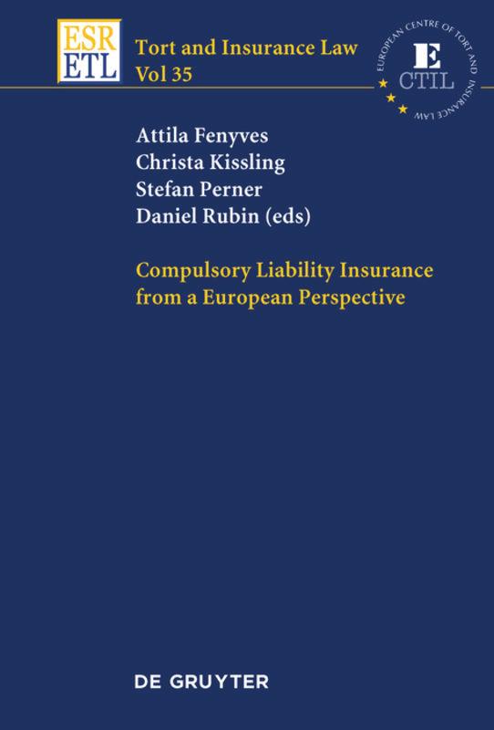 Vorderes Coverbild Compulsory Liability Insurance from a European Perspective