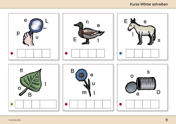 Beispielinhalt (Bild) Ich kann schreiben Teil 2 - Ausgabe mit Artikelkennzeichnung 1. Klasse