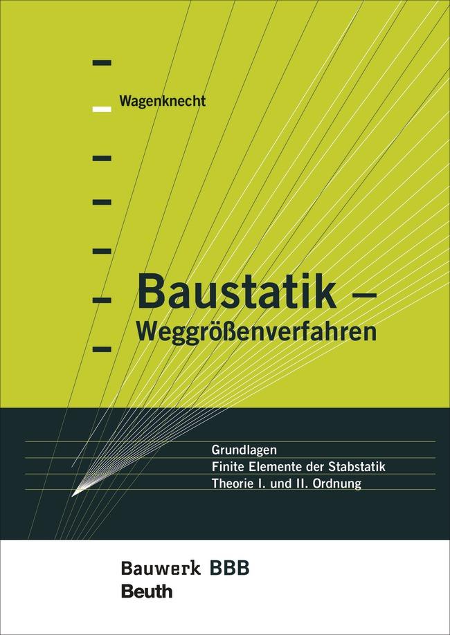 Vorderes Coverbild Baustatik - Weggrößenverfahren