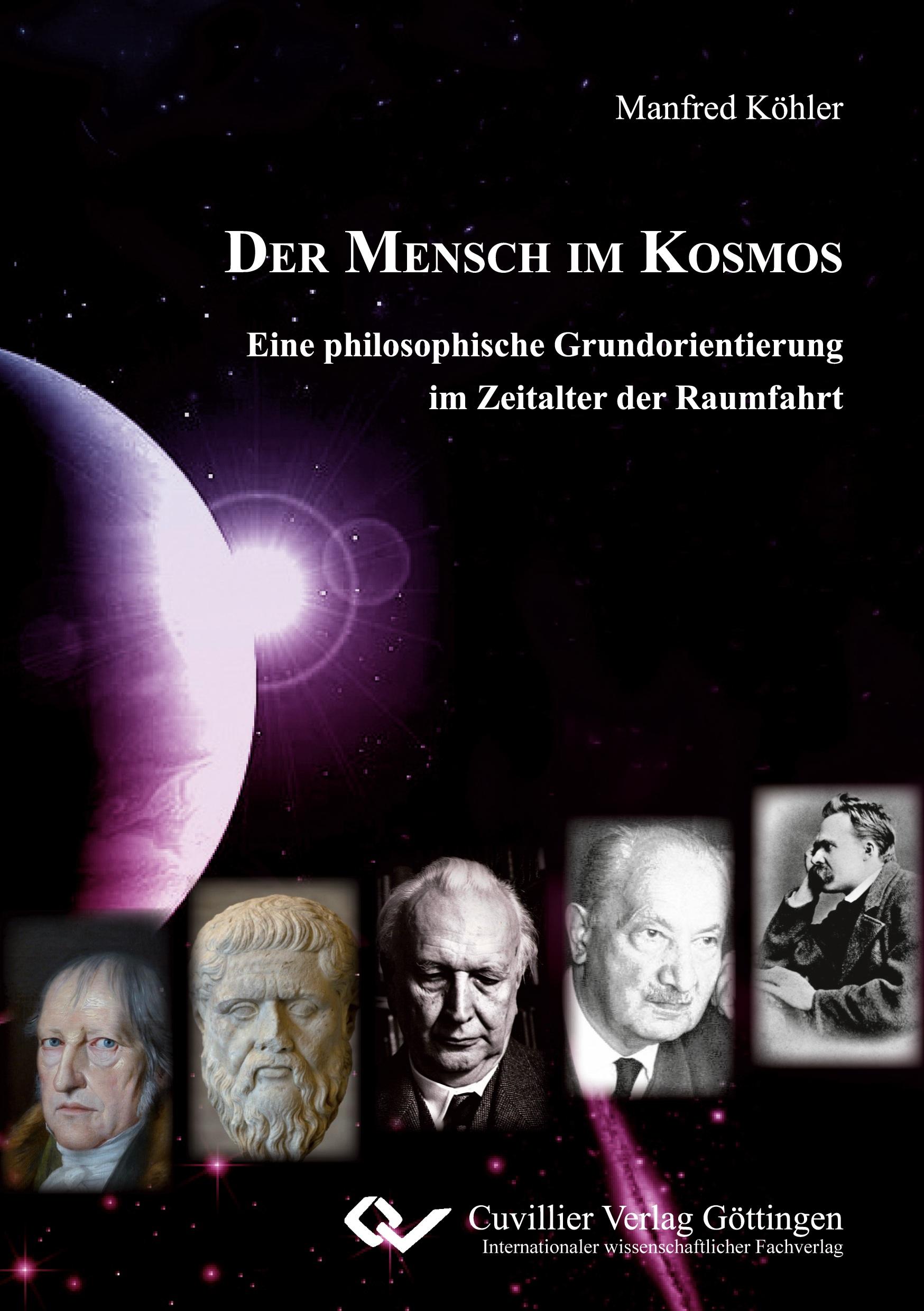 Vorderes Coverbild DER MENSCH IM KOSMOS
