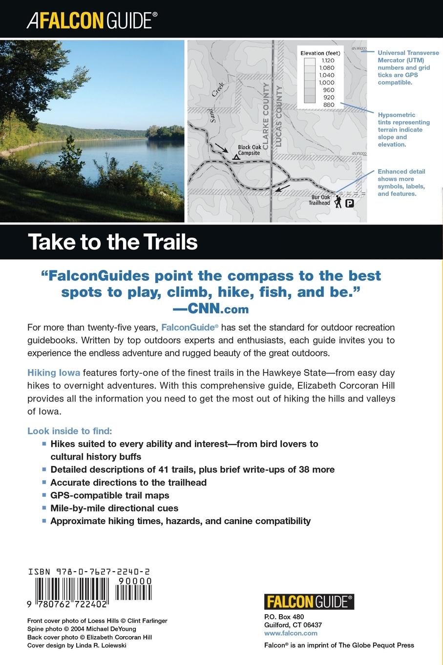 Rückseitencover Hiking Iowa