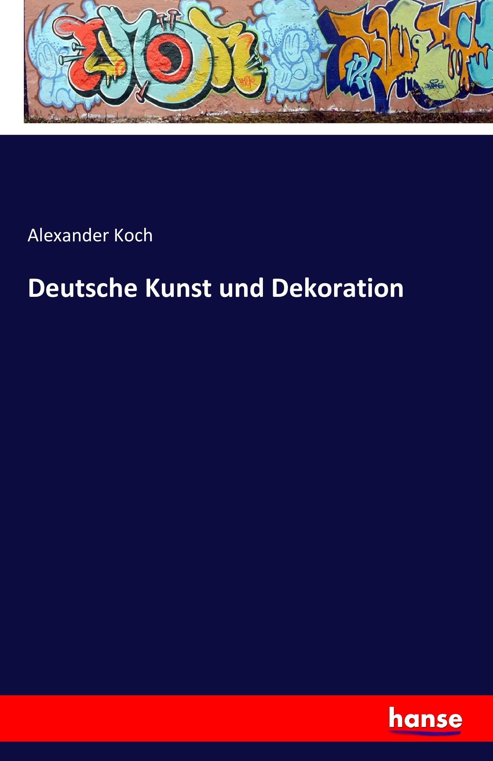 Vorderes Coverbild Deutsche Kunst und Dekoration