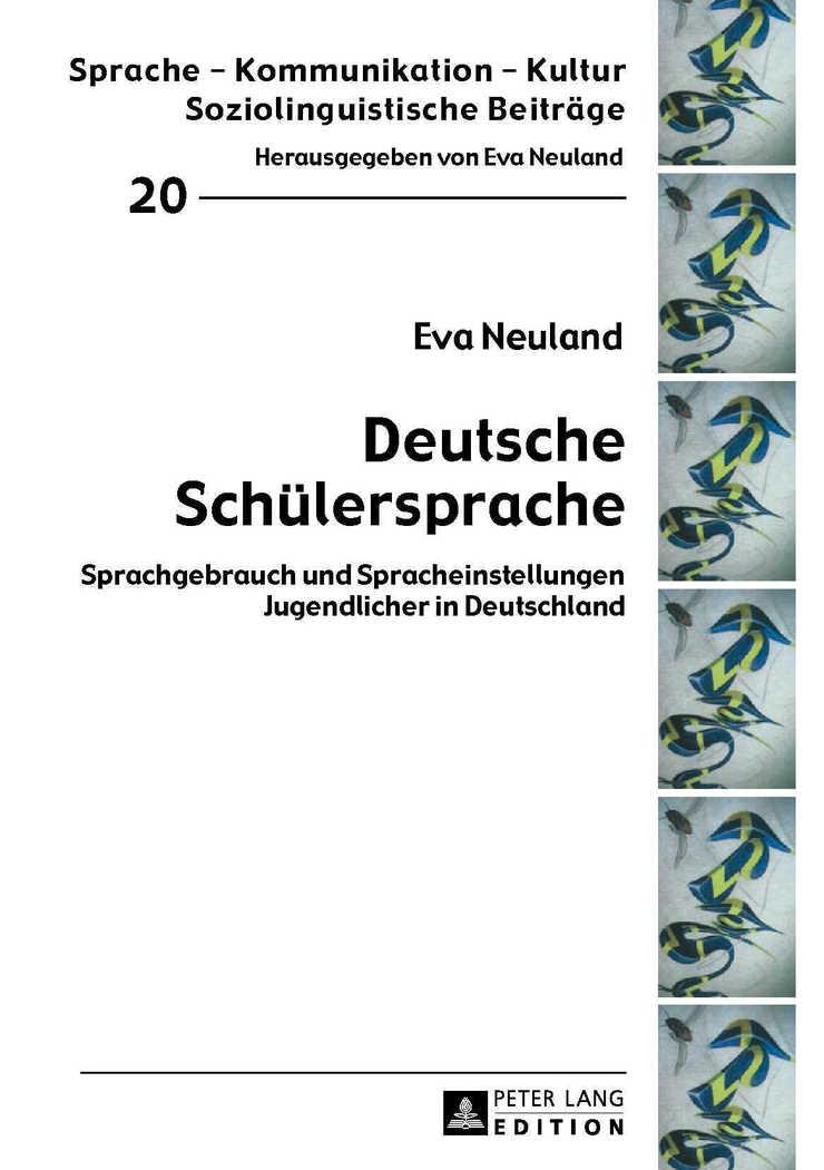 Vorderes Coverbild Deutsche Schülersprache