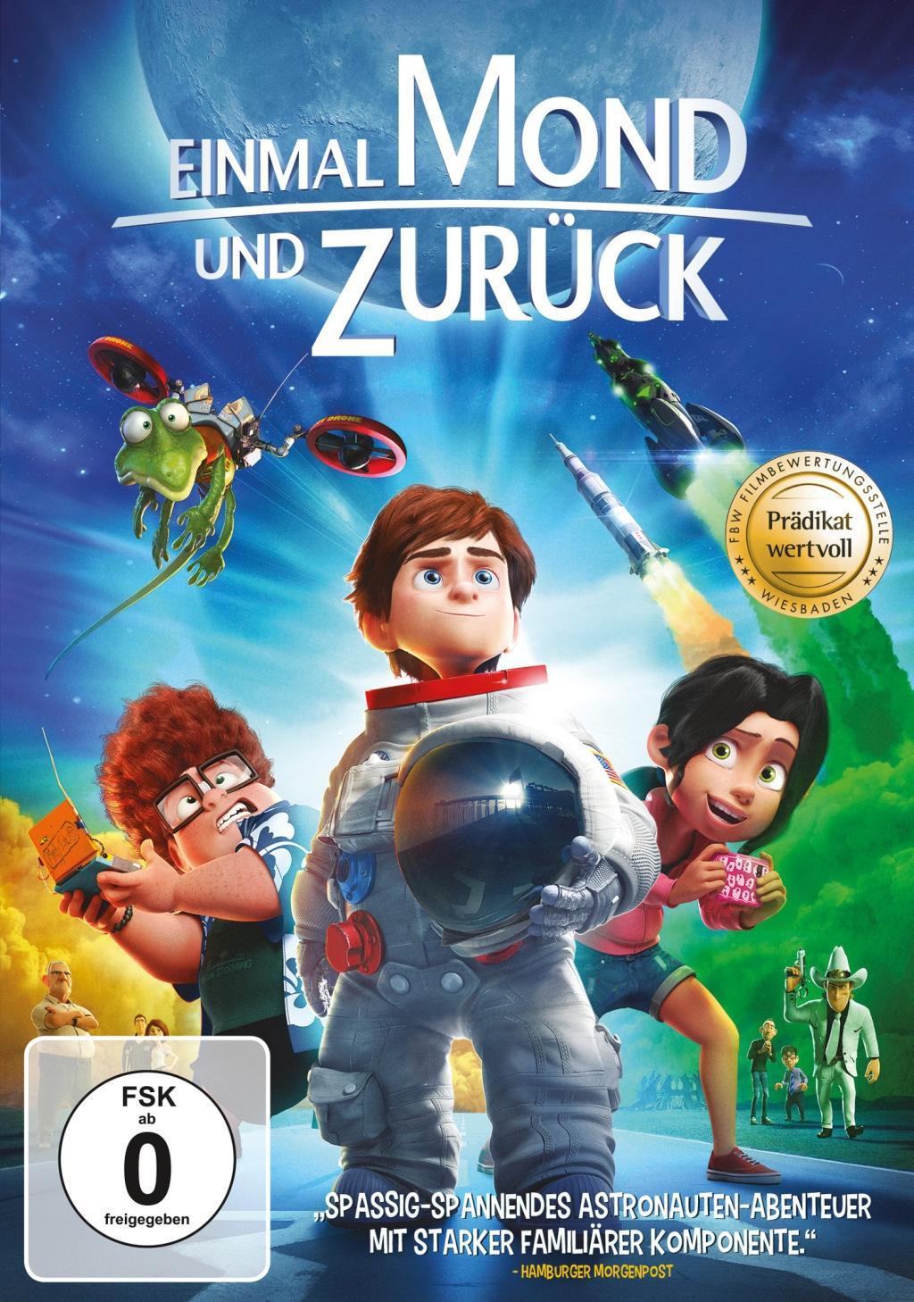 Vorderes Coverbild Einmal Mond und zurück