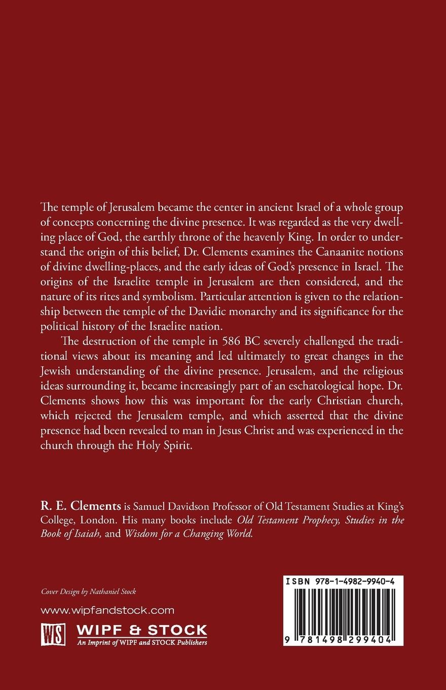 Rückseitencover God and Temple