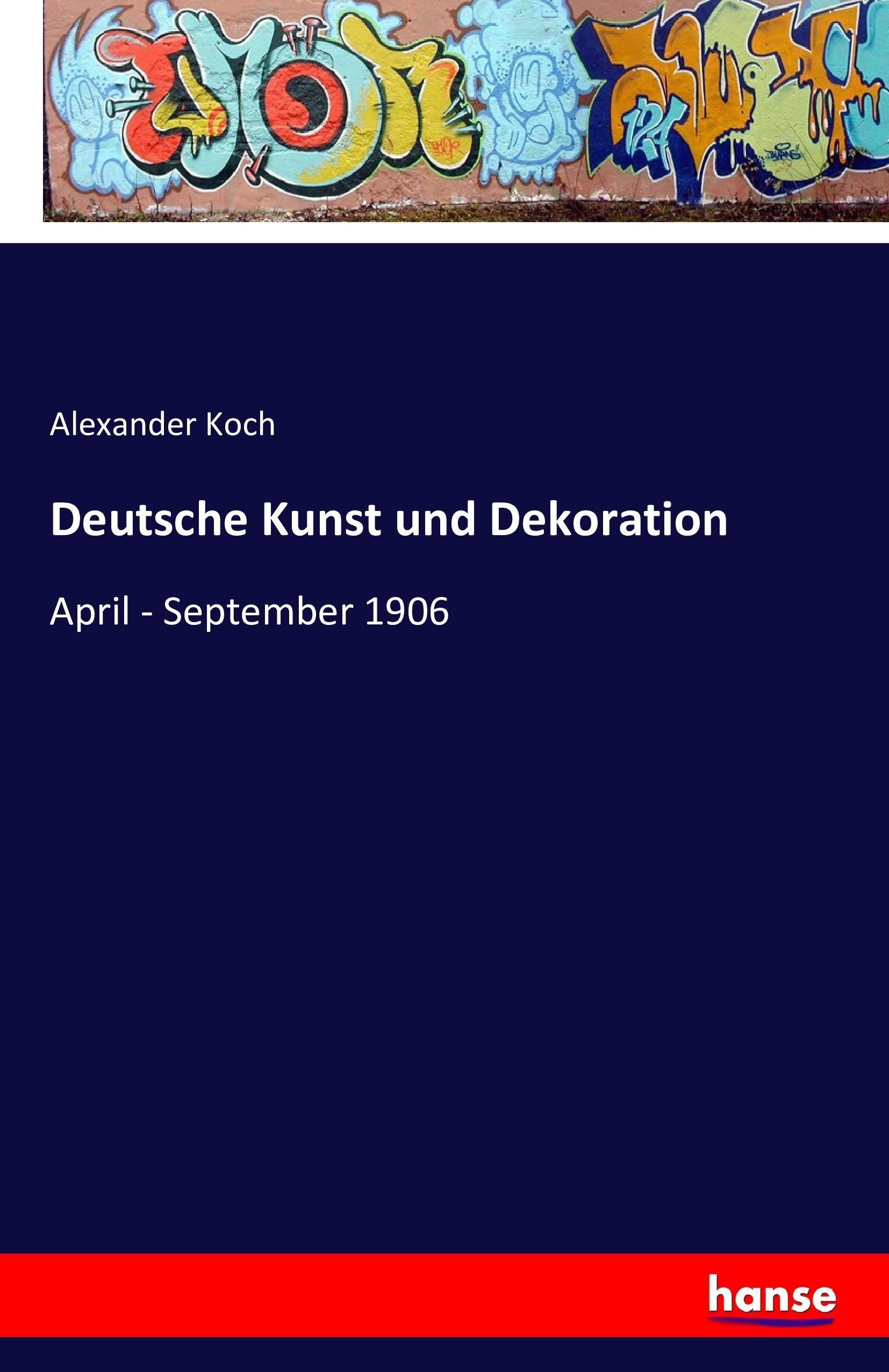 Vorderes Coverbild Deutsche Kunst und Dekoration