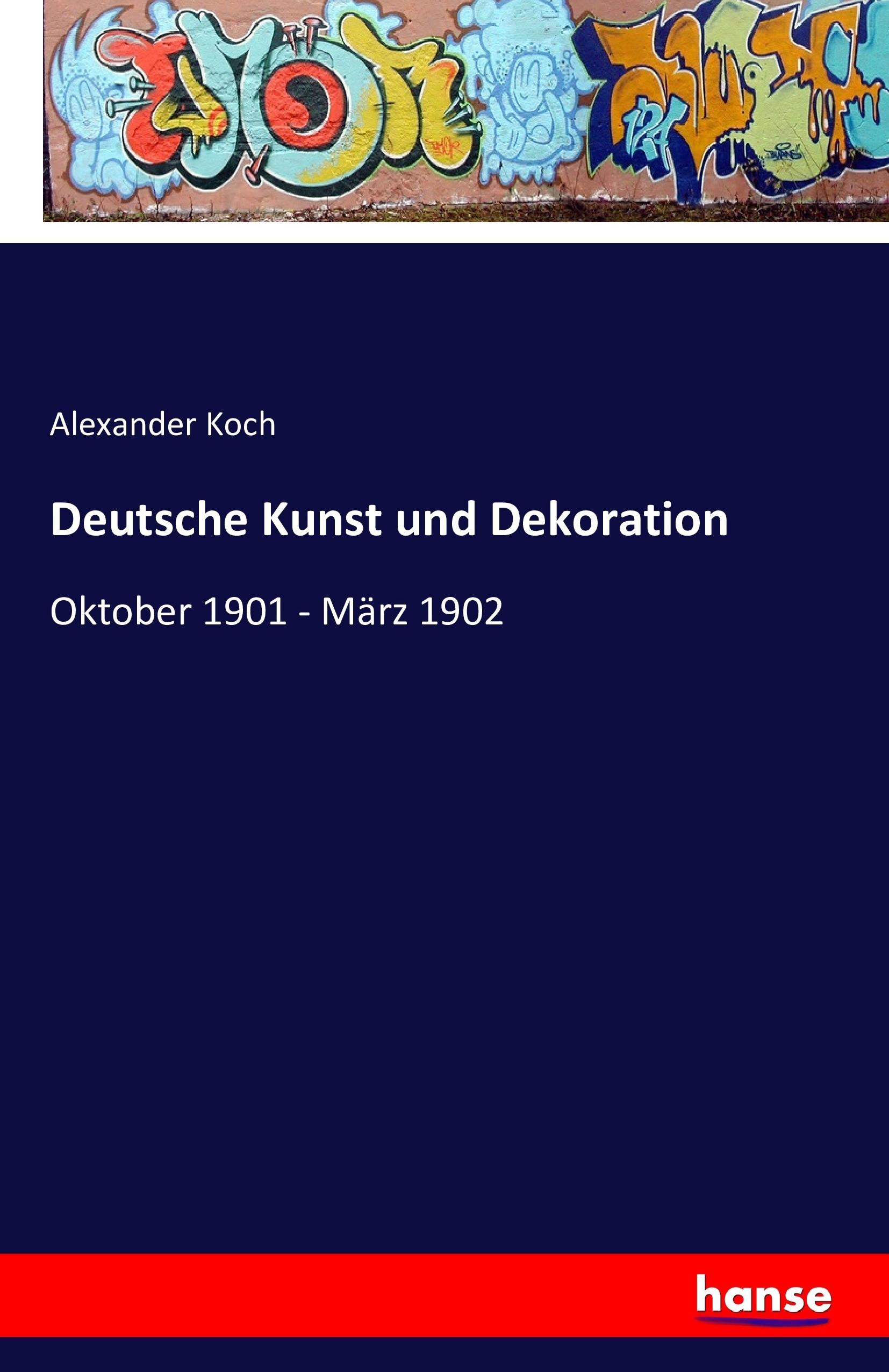 Vorderes Coverbild Deutsche Kunst und Dekoration